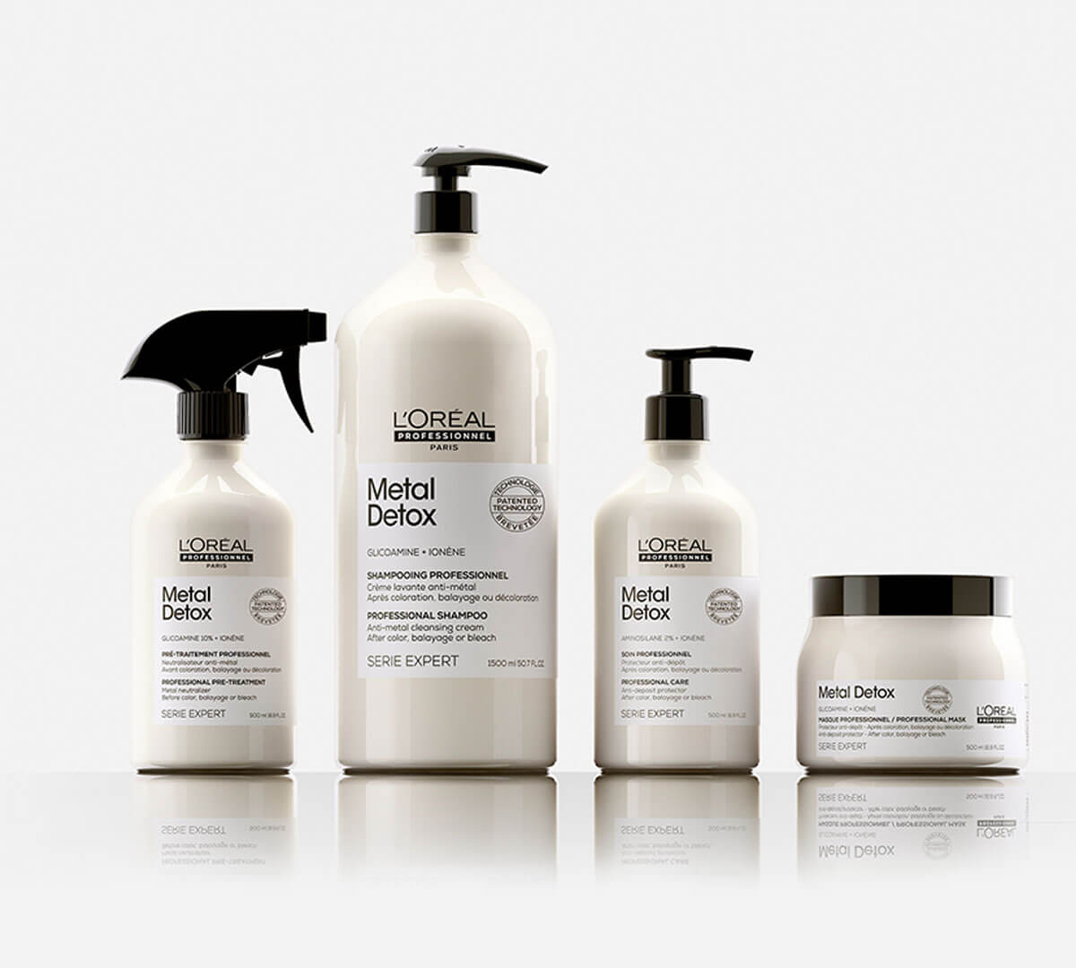 Imagem mostrando a linha Metal Detox de L'Oréal Professionnel